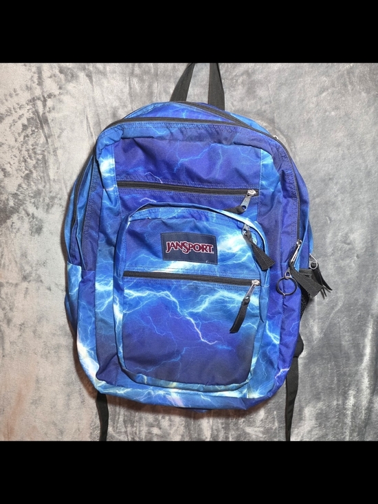 Jansport Other - Jansport Electric Blue Lightning Print Backpack